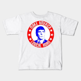 Spock - Making America Logical Kids T-Shirt